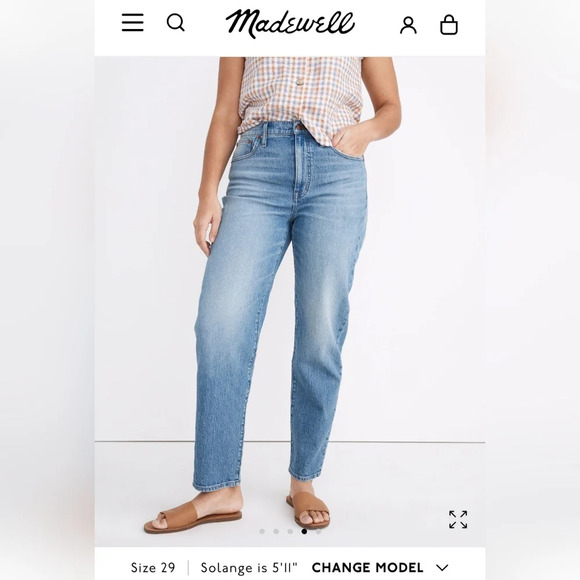 Madewell Denim - Madewell relaxed jean size 28T